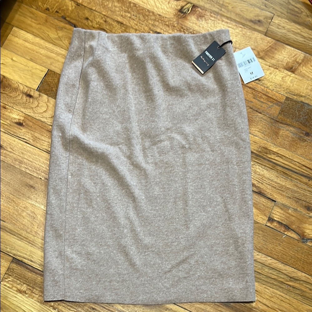 Camel Pencil Skirt